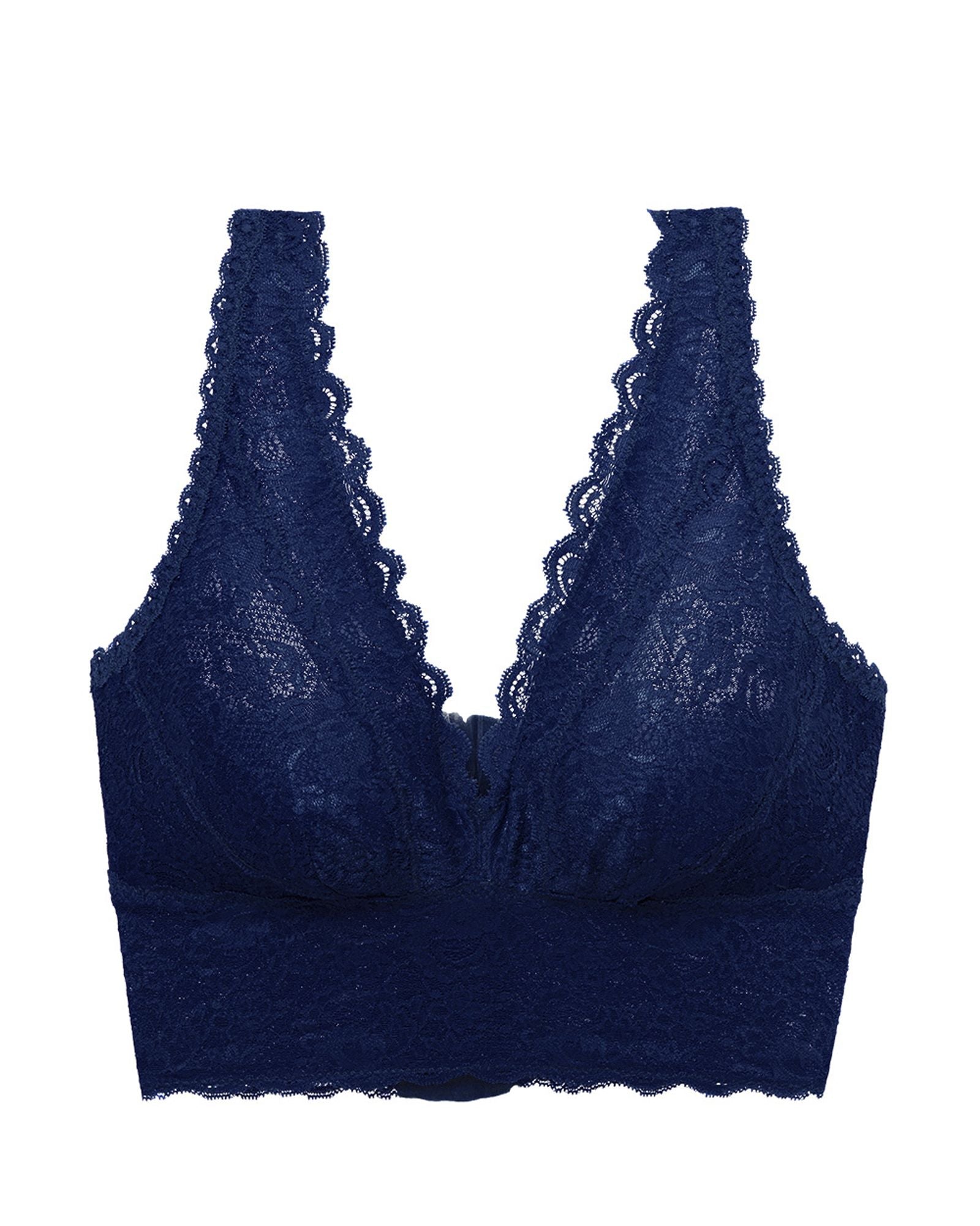 Never Say Never Curvy Plungie Longline Bralette