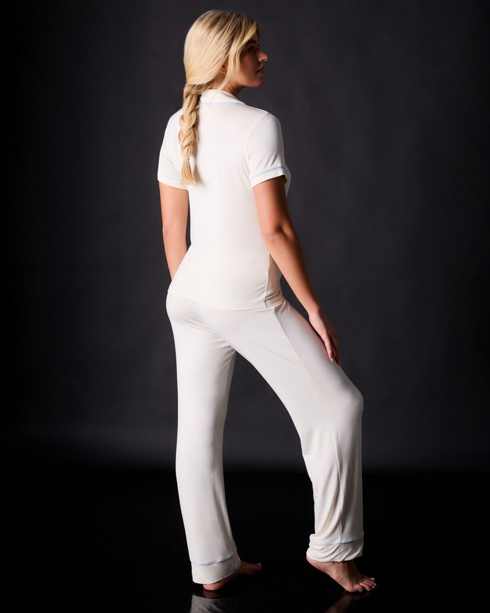 Lilly Short Sleeve & Pant Pajama Set