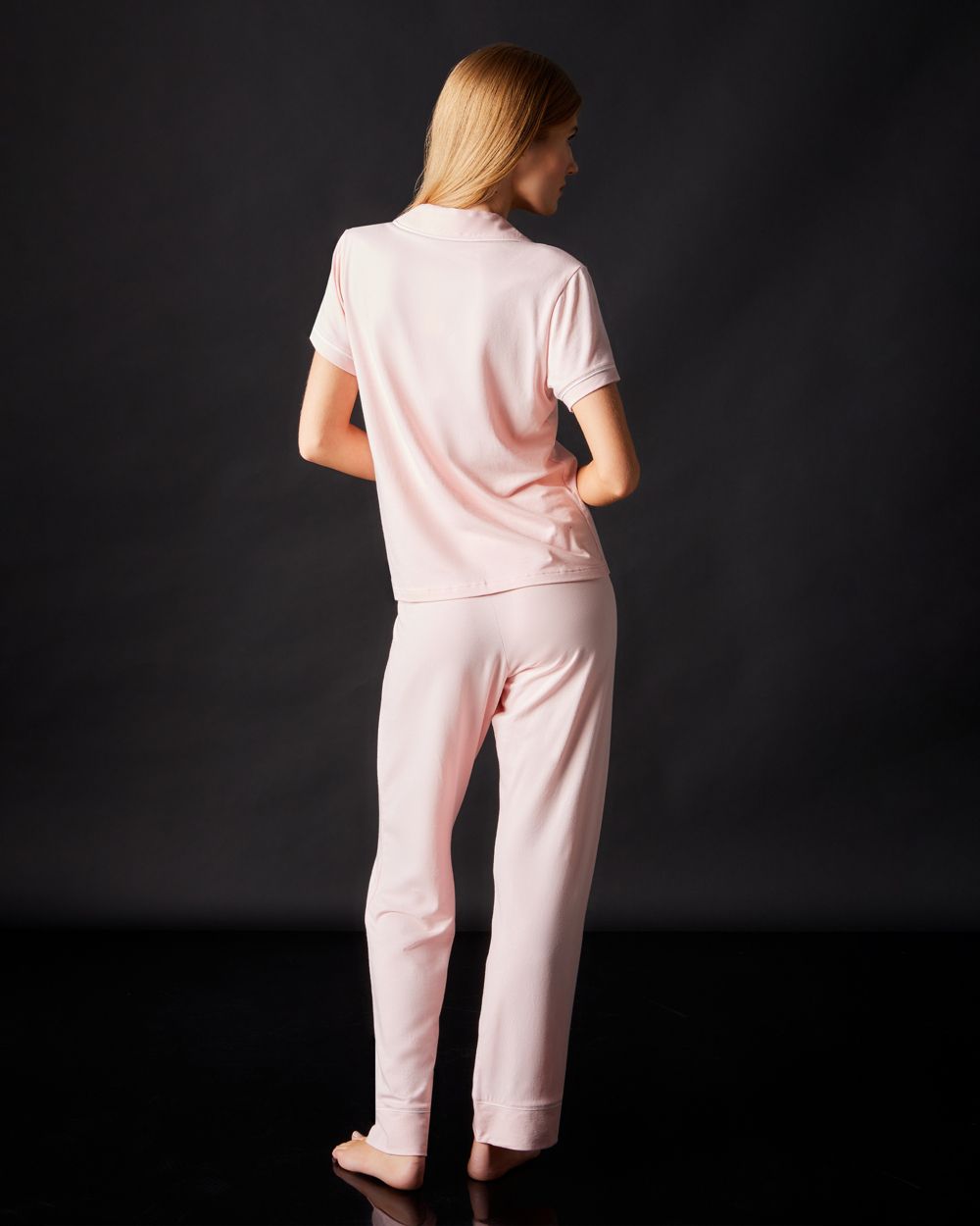 Lilly Short Sleeve & Pant Pajama Set