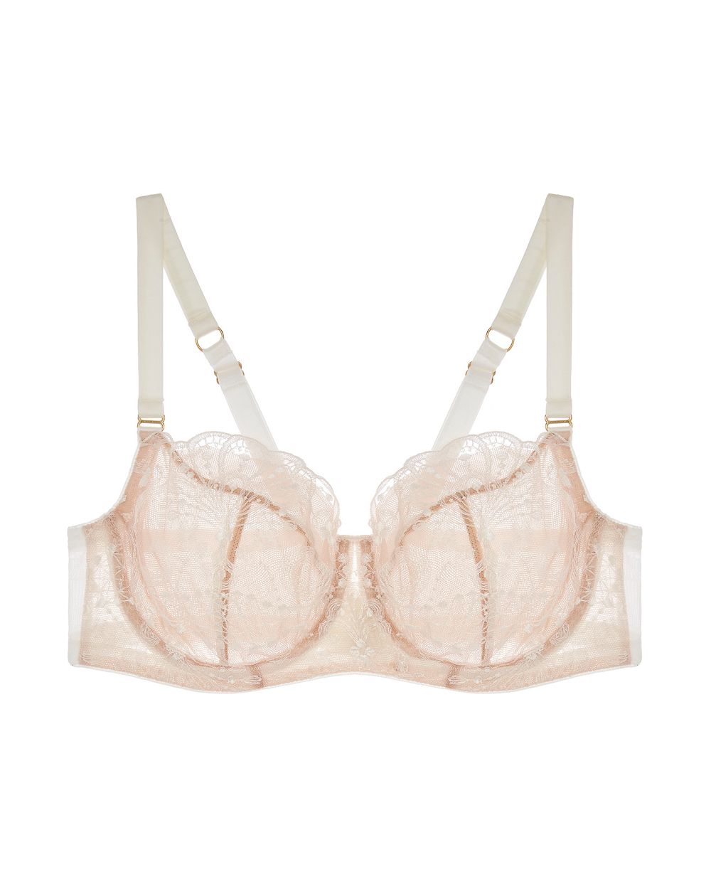 Spotlight Embroidered Balcony Bra