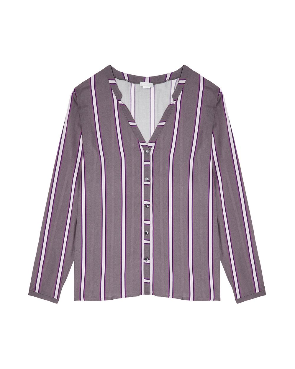 Woven Long Sleeve Pajama Shirt
