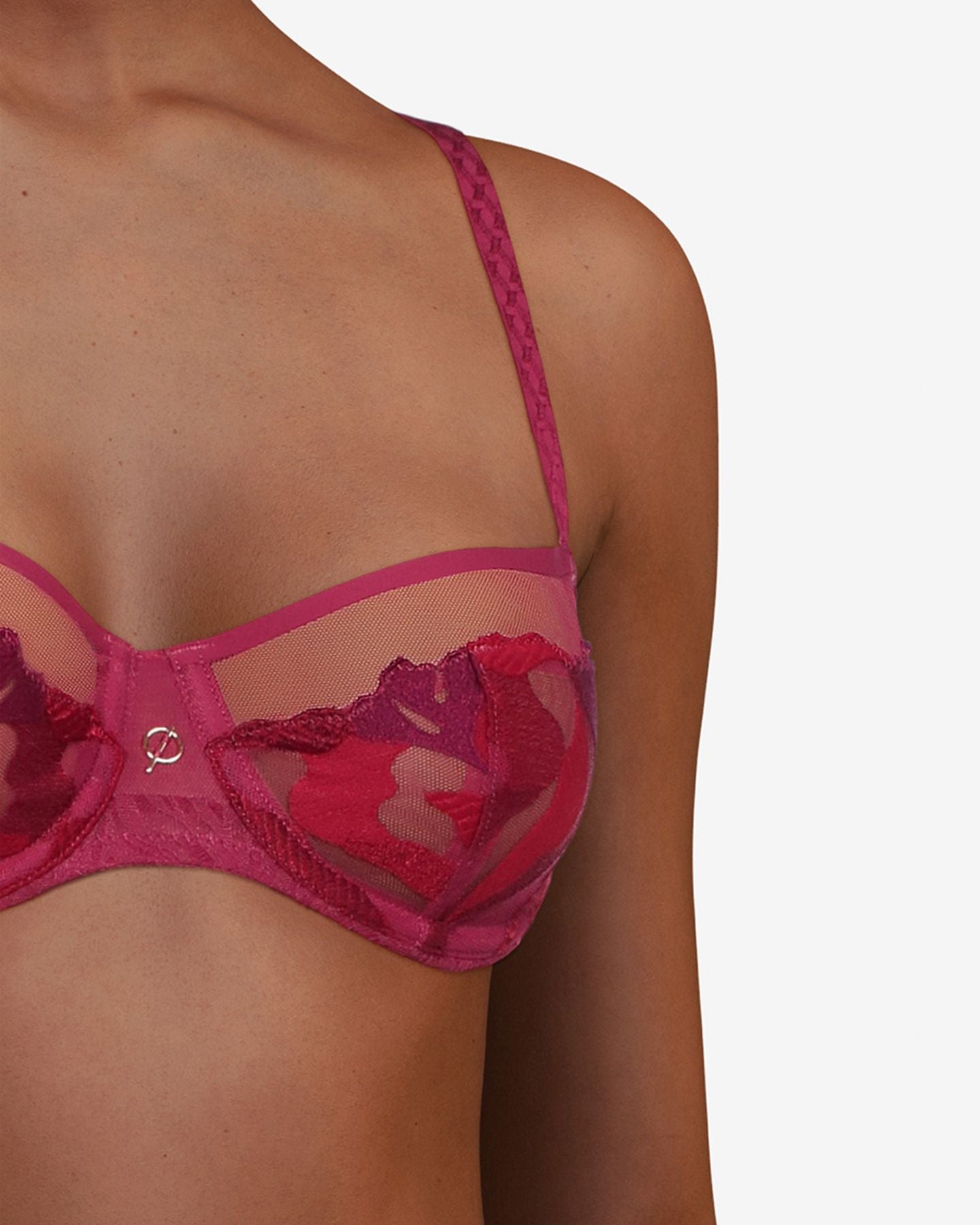 Montaigne Lace Unlined Demi Bra
