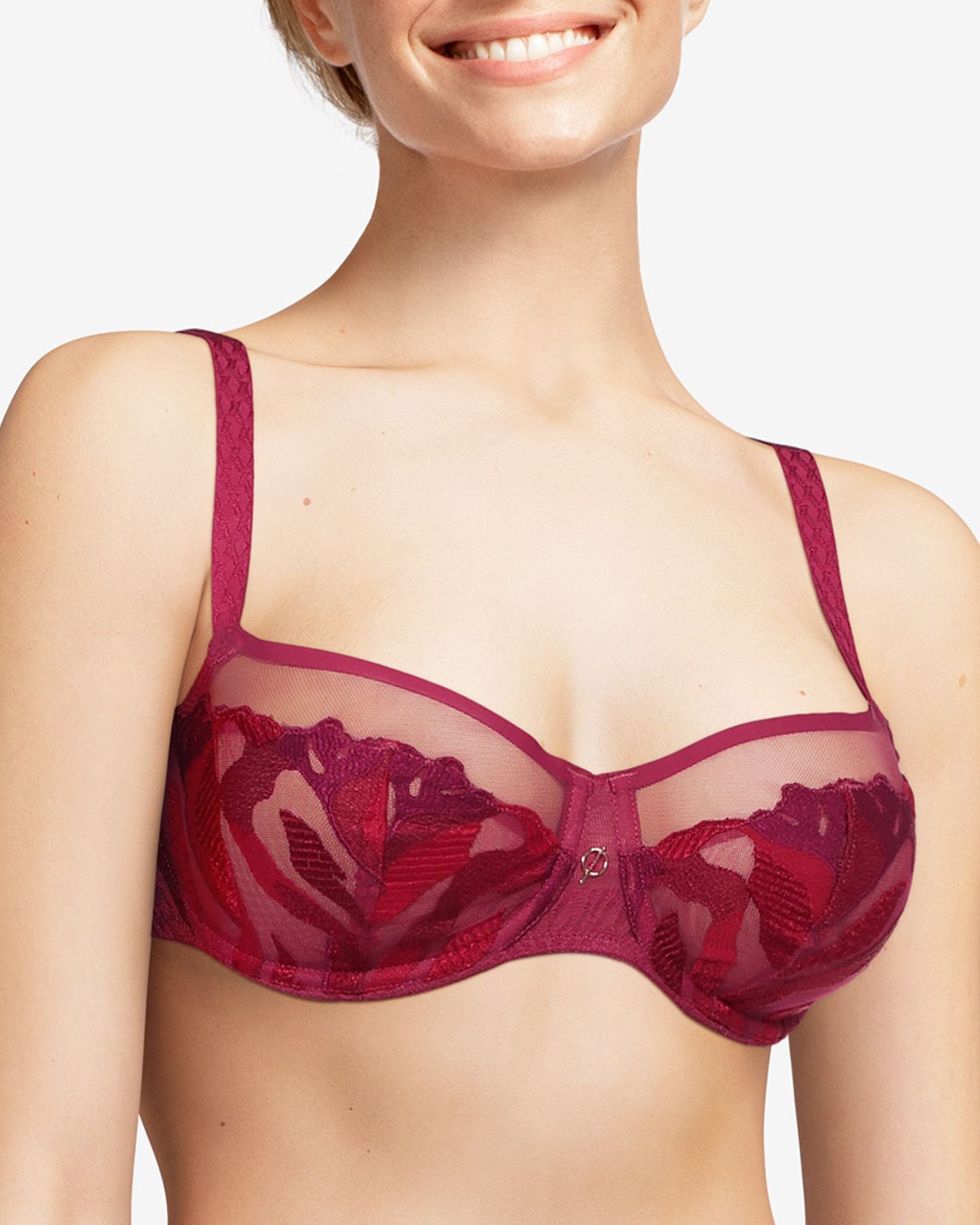 Montaigne Lace Unlined Demi Bra