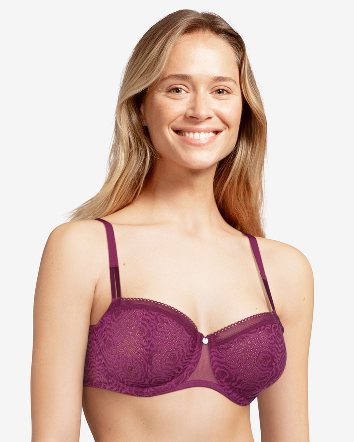 C Jolie Lace Unlined Demi Bra