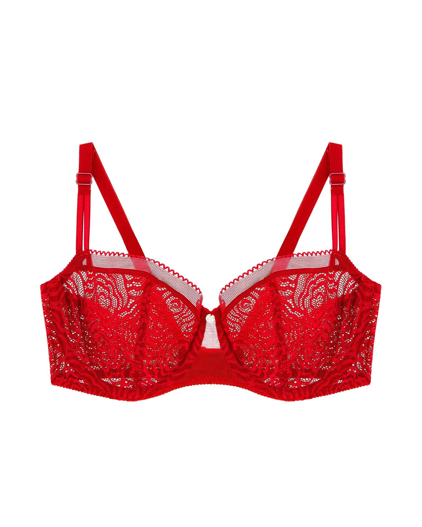 C Jolie Lace Unlined Demi Bra
