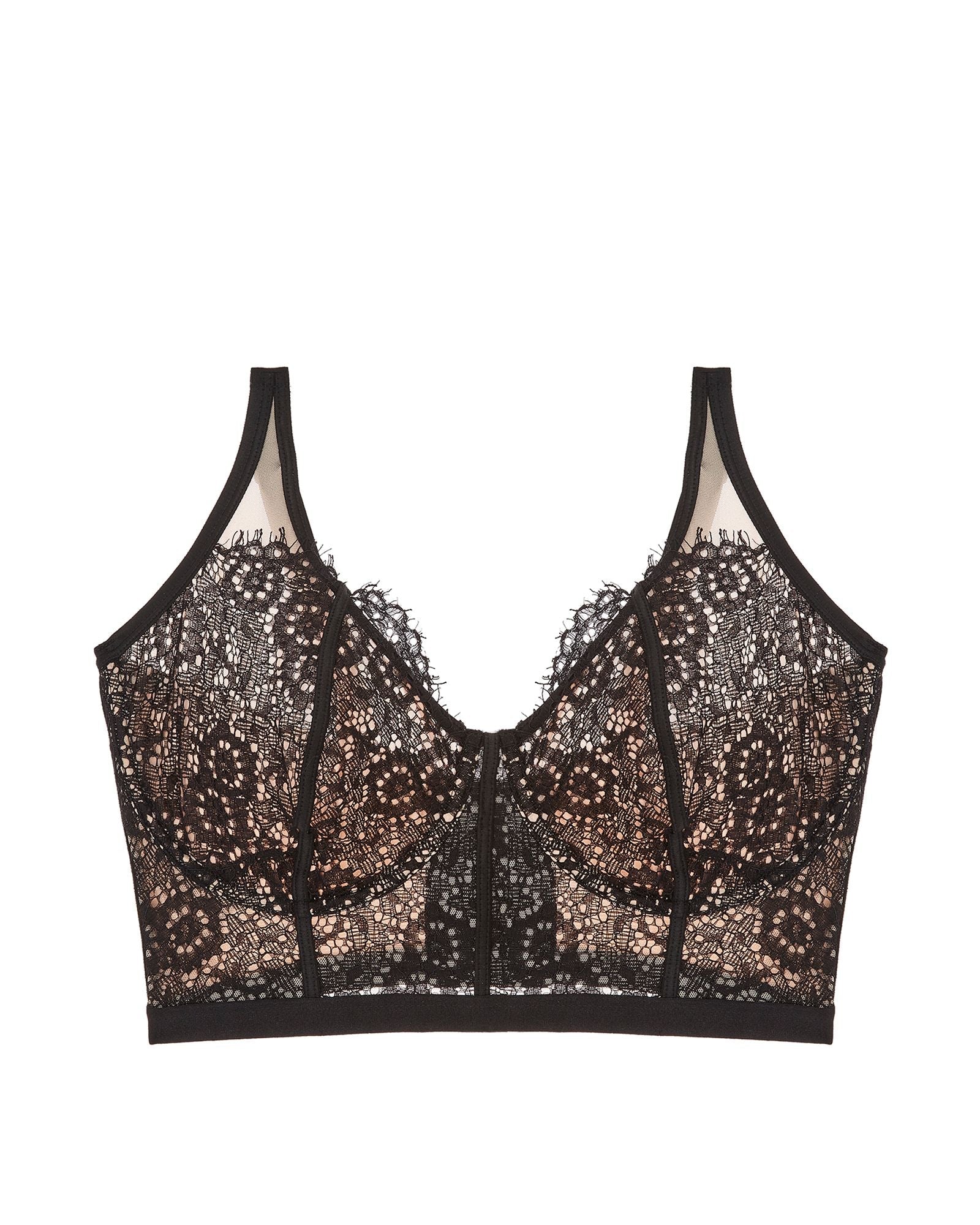 Sicilia Curvy Longline Bralette
