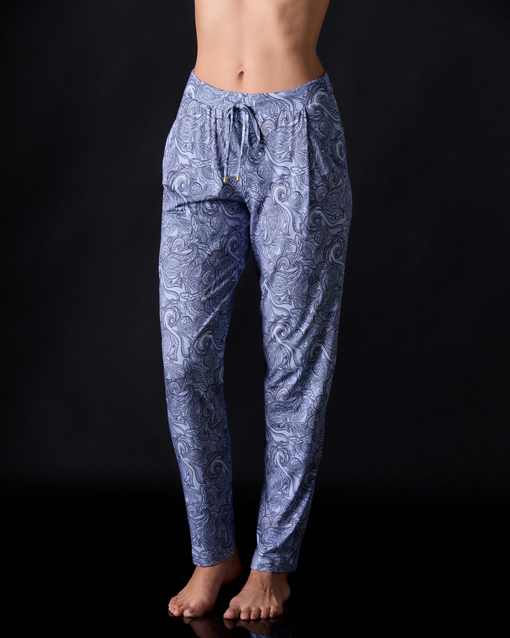 Jersey Print Jersey Pant
