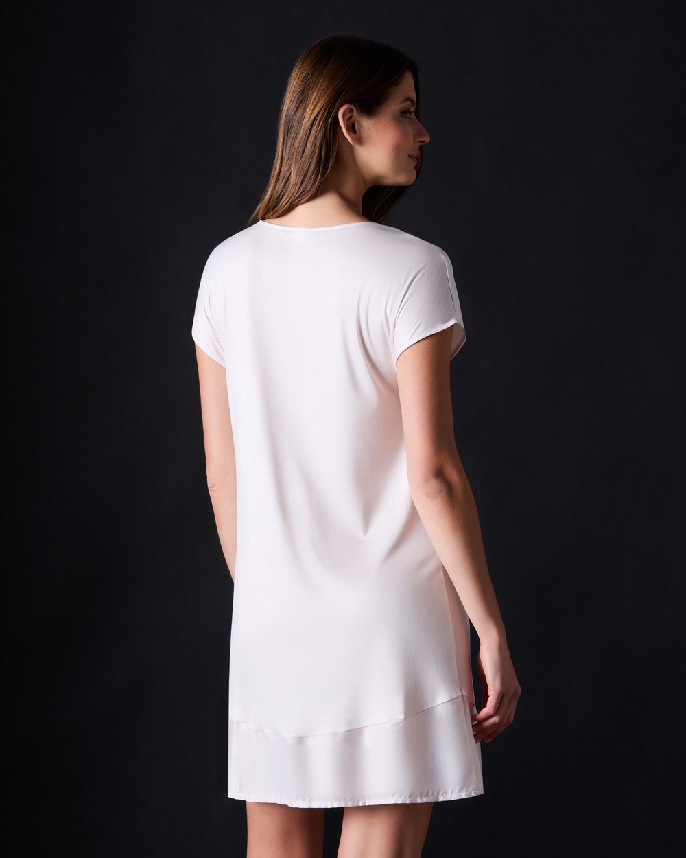 Livia Short Sleeve Gown