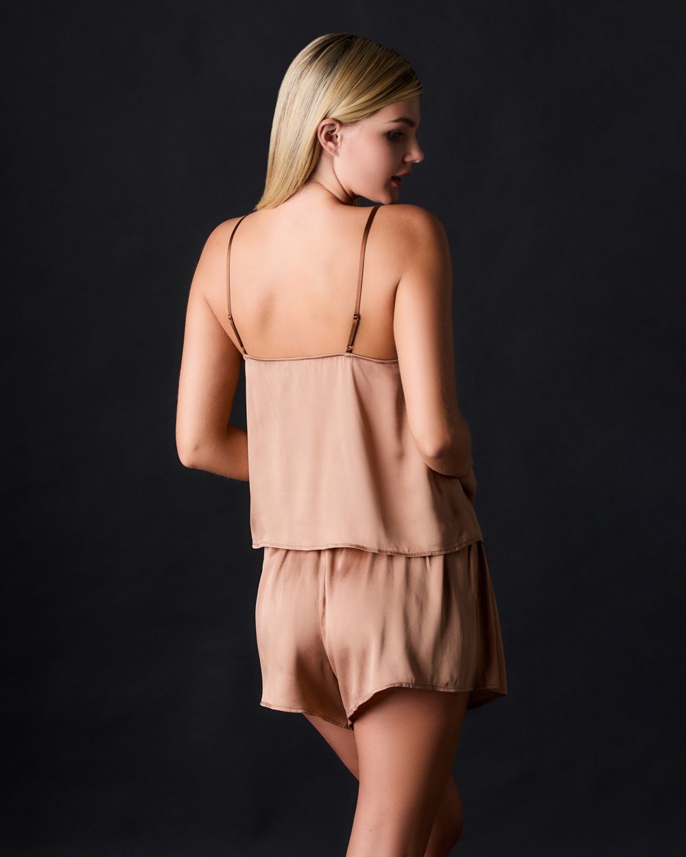 Sandwashed Stretch Silk Tierney Cami