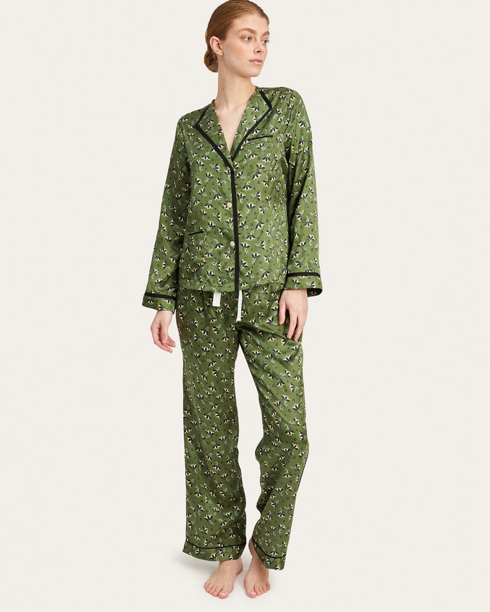 Atlas Floral Mimi Pajama Top