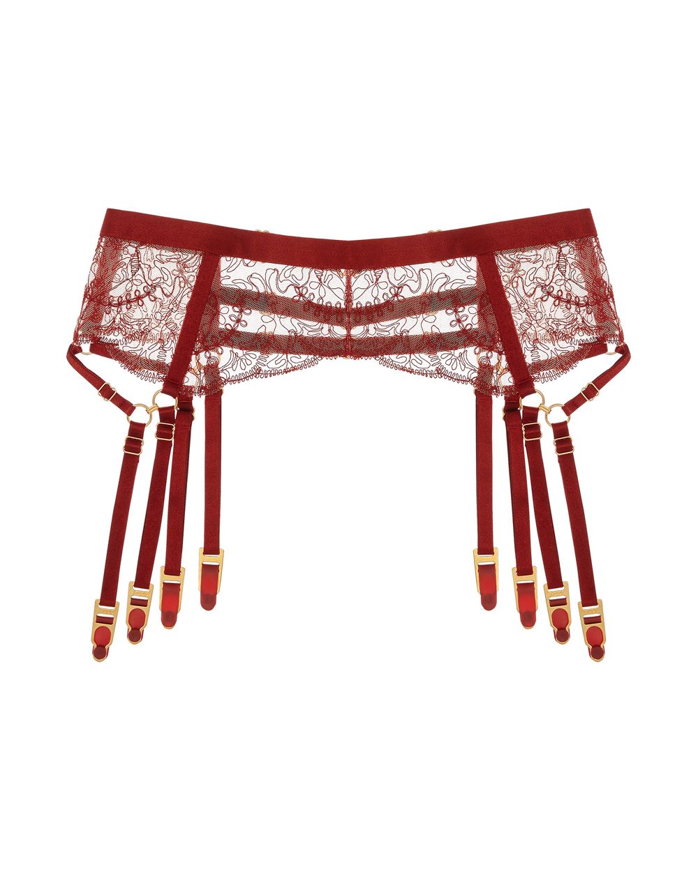 Cymatic Suspender Belt