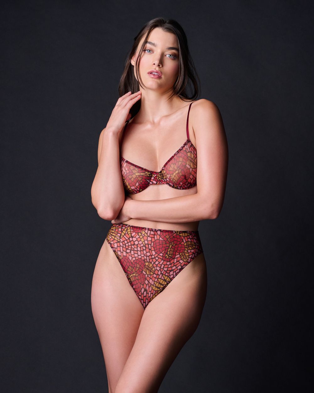 Stained Glass Underwire Bra