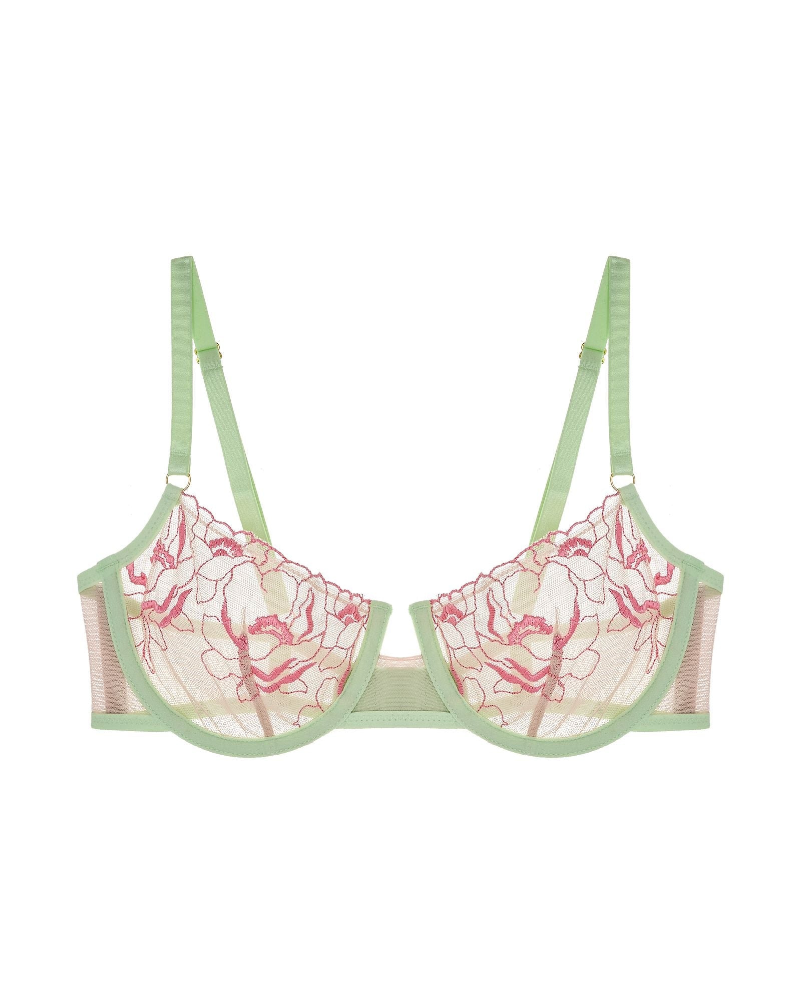 Lucille Scallop Underwire Bra