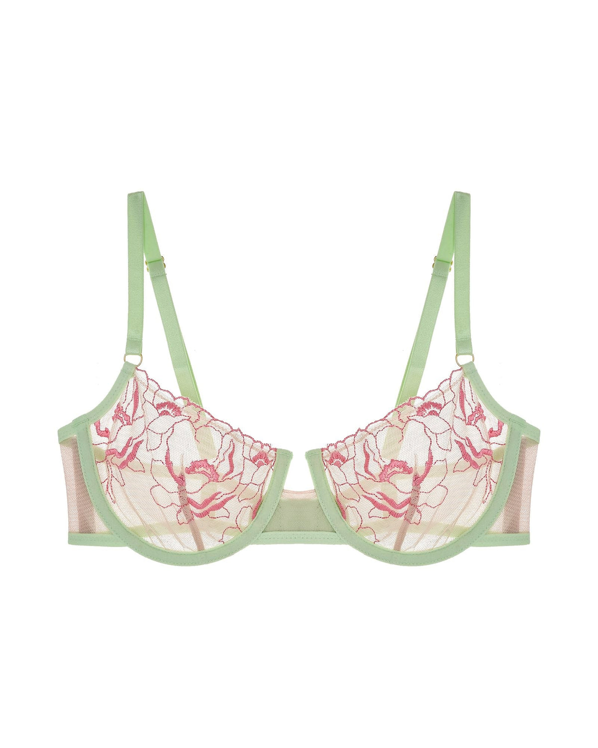 Lucille Scallop Underwire Bra