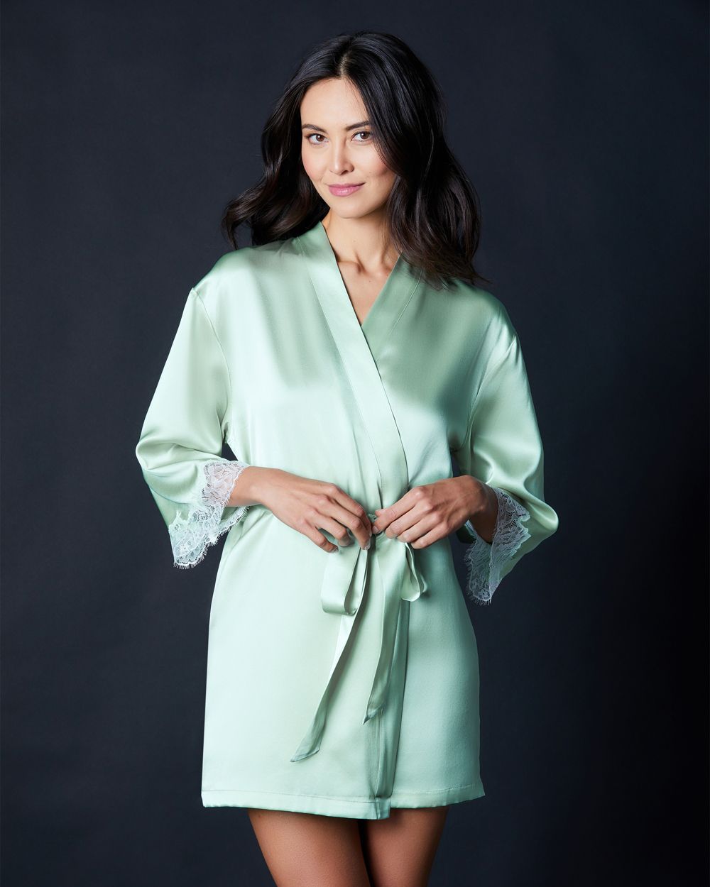 Charlotte Short Robe