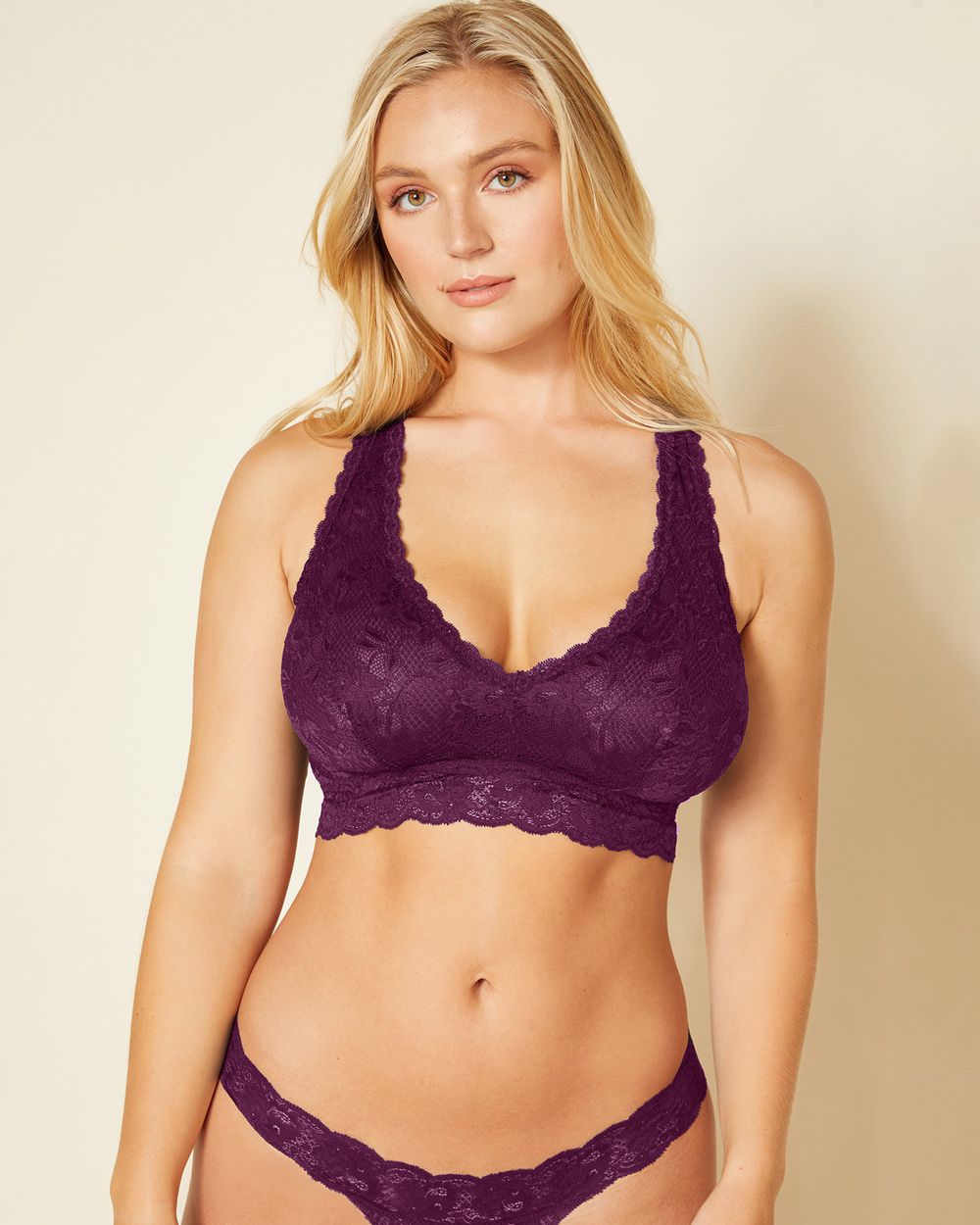 Never Say Never Curvy Racie Racerback Bralette