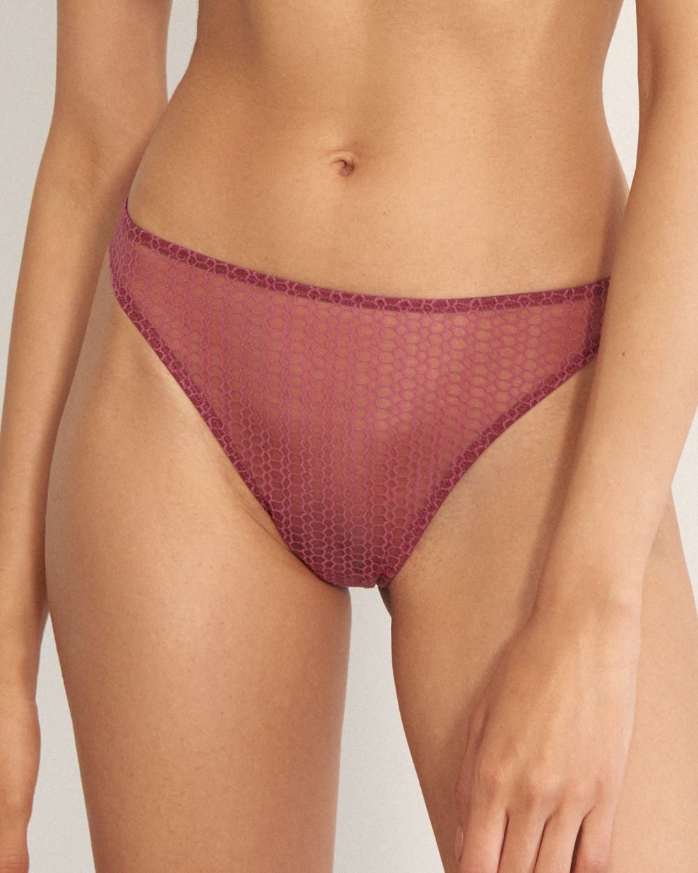 Honeycomb Thong