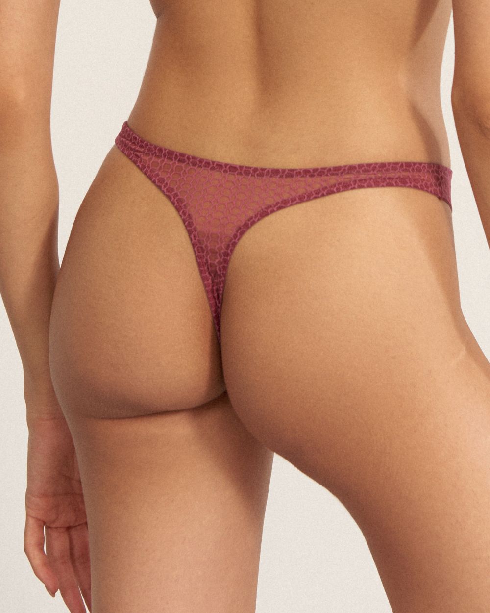 Honeycomb Thong