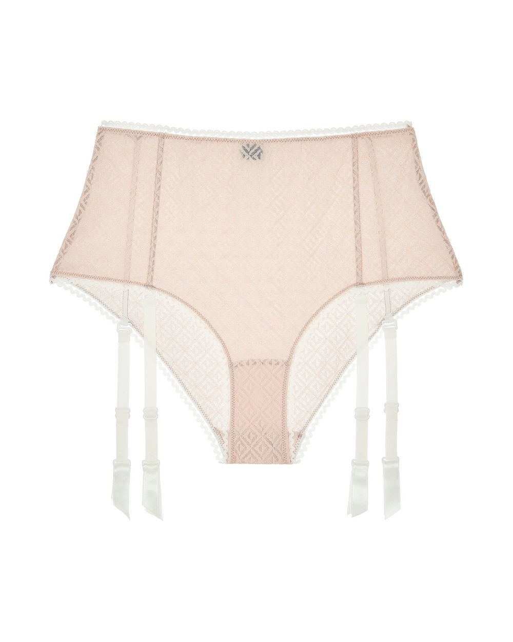 Betty High Waisted Brief with Removable Garters