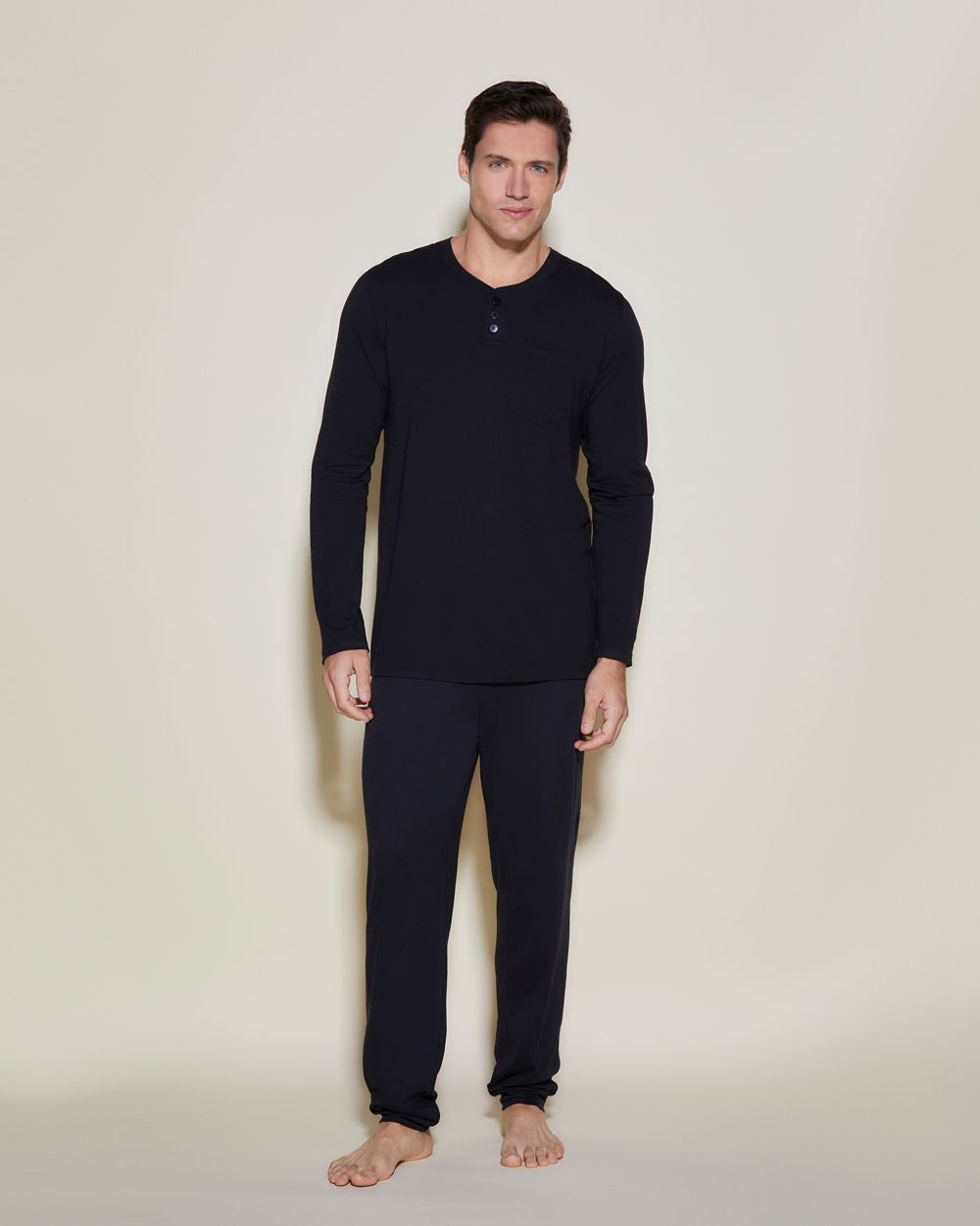 Henley Men's PJ Set